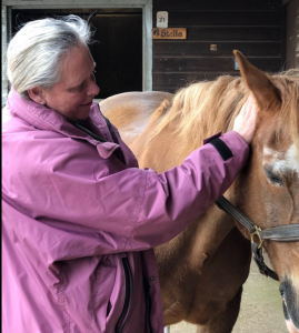 Image of Claire with her Horse